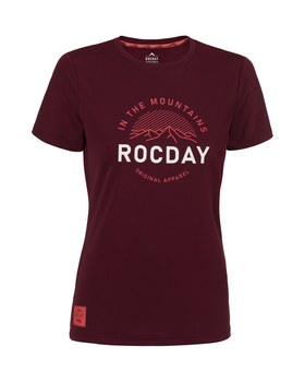 Short sleeve jersey MONTY WMN burgundy