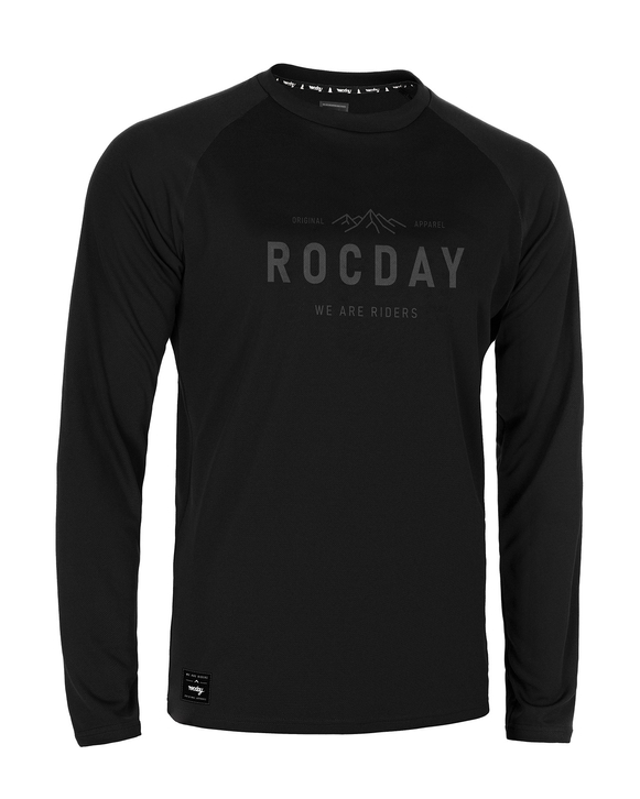 Long Sleeve Jersey PATROL black–grey 