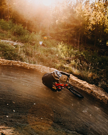 Jersey z długim rękawem EVO RACE czarny-zielony
