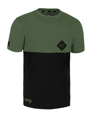 Short sleeve jersey Double green-black