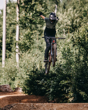 Jersey z krótkim rękawem DOUBLE zielony-czarny