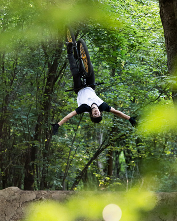 kurzarmtrikot PARK weiß–schwartz