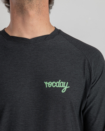 Jersey z długim rękawem EVO RACE czarny-zielony