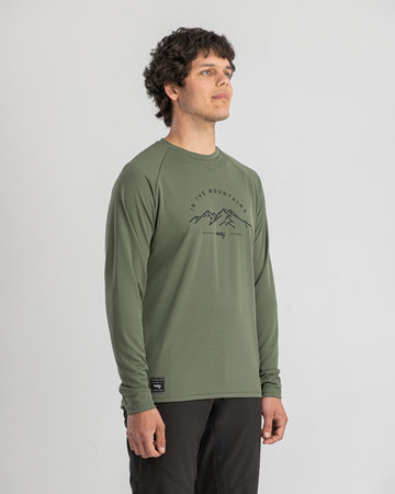 Long Sleeve Jersey MOUNT green