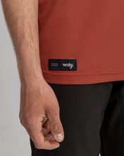 kurzarmtrikot PARK rot–schwartz