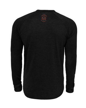 Jersey z długim rękawem EVO RACE czarny-czerwony