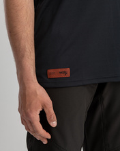 Jersey z krótkim rękawem ROOST czarny-czerwony