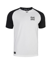 kurzarmtrikot PARK weiß–schwartz