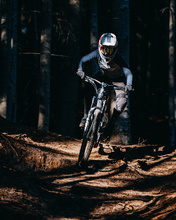 Jersey LINE WMN melanż-szaro-niebieski