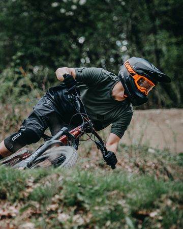 Shorts ROC dark red melange