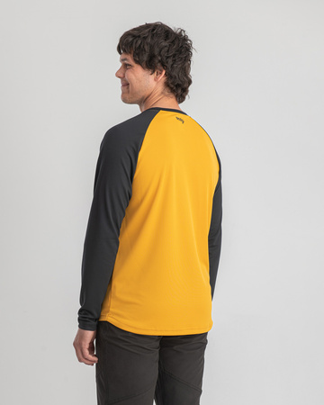 Long Sleeve Jersey PATROL black–yellow