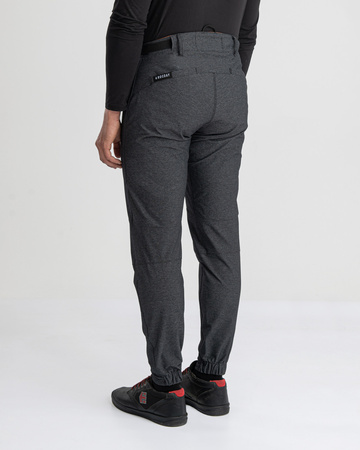Pants ROC LONG black melange