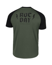 Short sleeve jersey PARK green–black