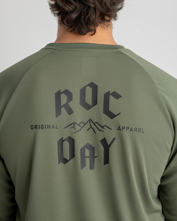 Jersey z długim rękawem PARK LONG zielony