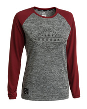 Jersey LINE WMN melanż-czerwony