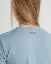 Jersey z krótkim rękawem MONTY WMN szaro-niebieski