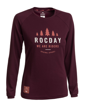 Long sleeve PATROL WMN burgundy