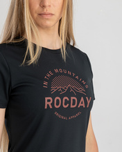 Kurzarm jersey MONTY WMN schwarz-rot