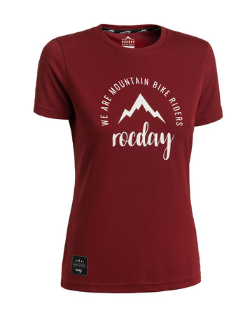 Short sleeve jersey MONTY WMN dark red